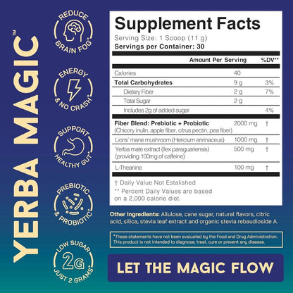 Vitalady® Yerba Magic | Yerba Mate Instant Tea Powder